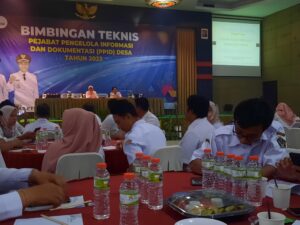 Bimbingan Teknis PPID Desa 2022